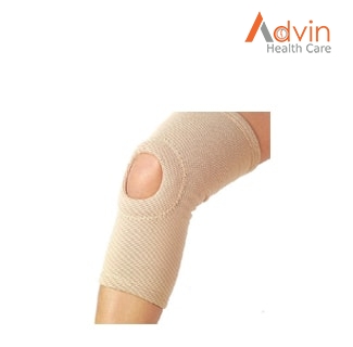 Elastic Tubular Knee Cap with Central Hole-Advin