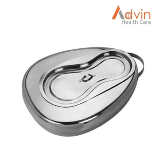Female Bed Pan with Lid-Advin