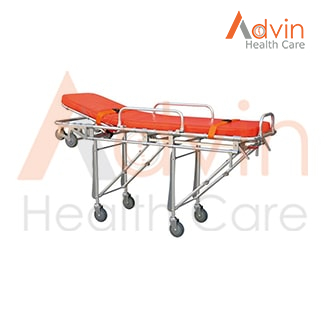 Medical Aluminum Alloy Ambulance Stretcher Trolley