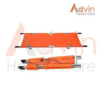 Medical Emergency Rescue Stretcher With Handles Double Folding Stretcher