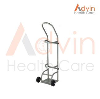 Oxygen Cylinder Trolley Pull Type