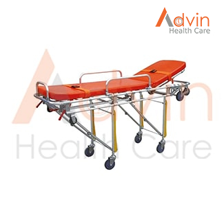 Rise-And-Fall Ambulance Stretcher Chair Folding Stretcher Trolley