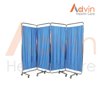 Stainless Steel Folding Bedside Screen
