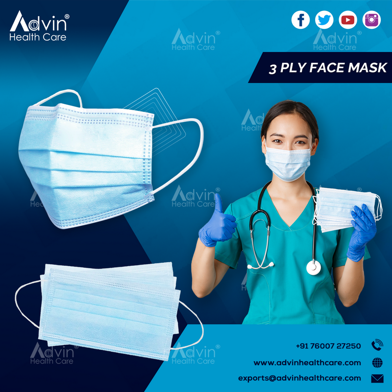 3 Ply Face Mask – Loop