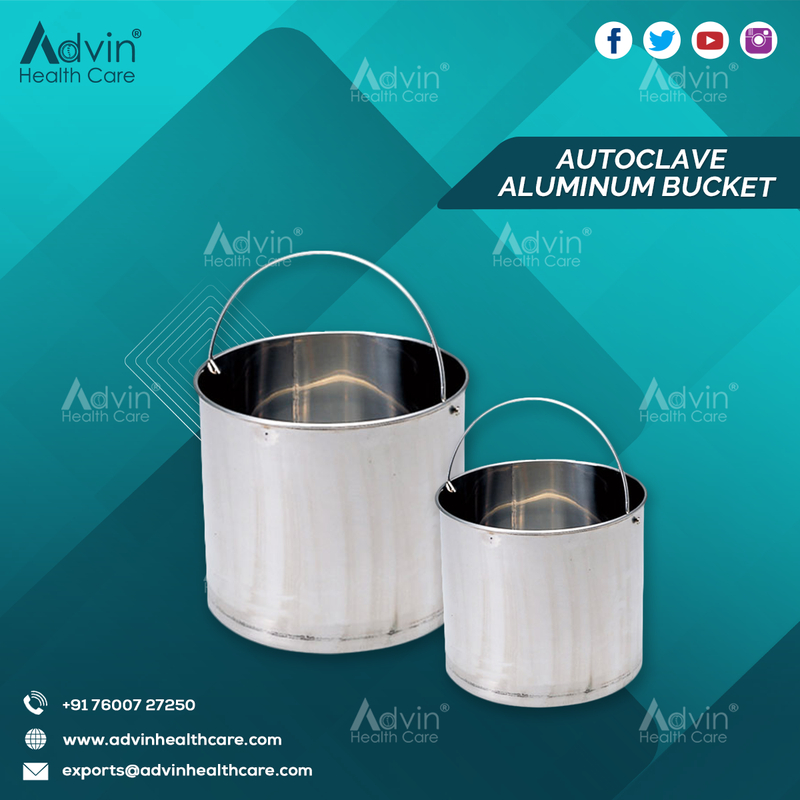 Autoclave Aluminum Bucket