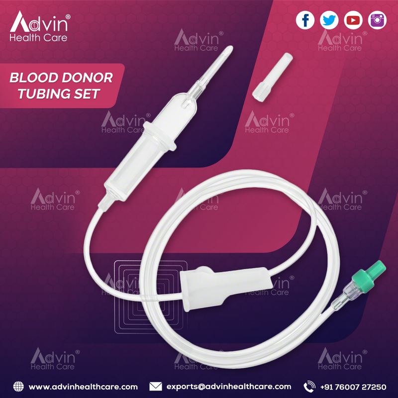 Blood Donor Tubing Set