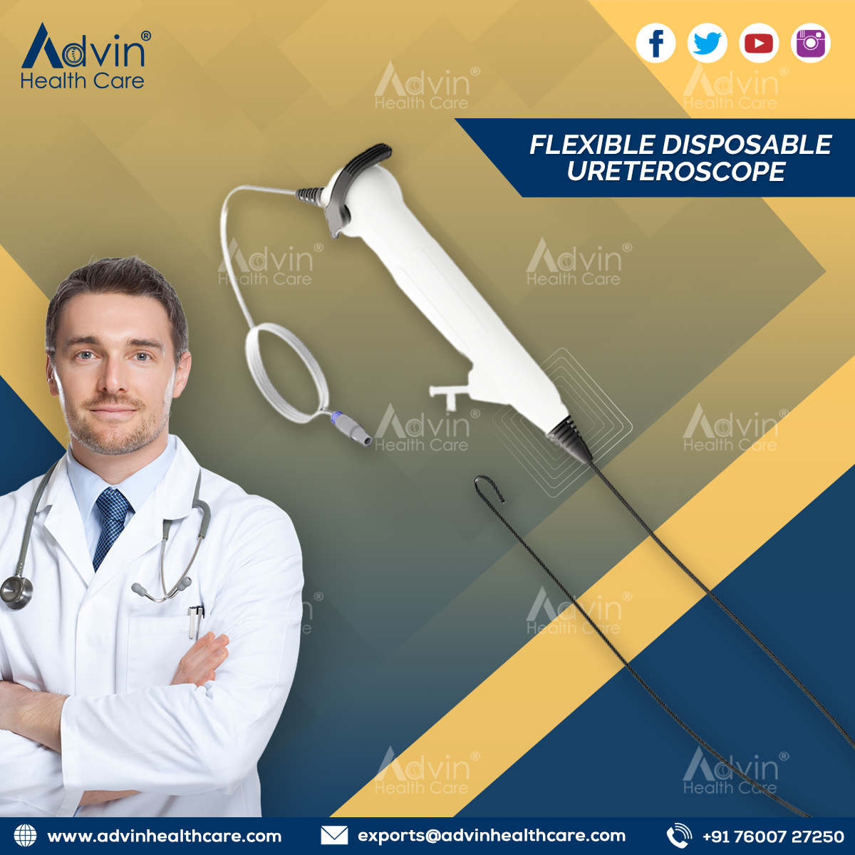 Flexible Disposable Ureteroscope