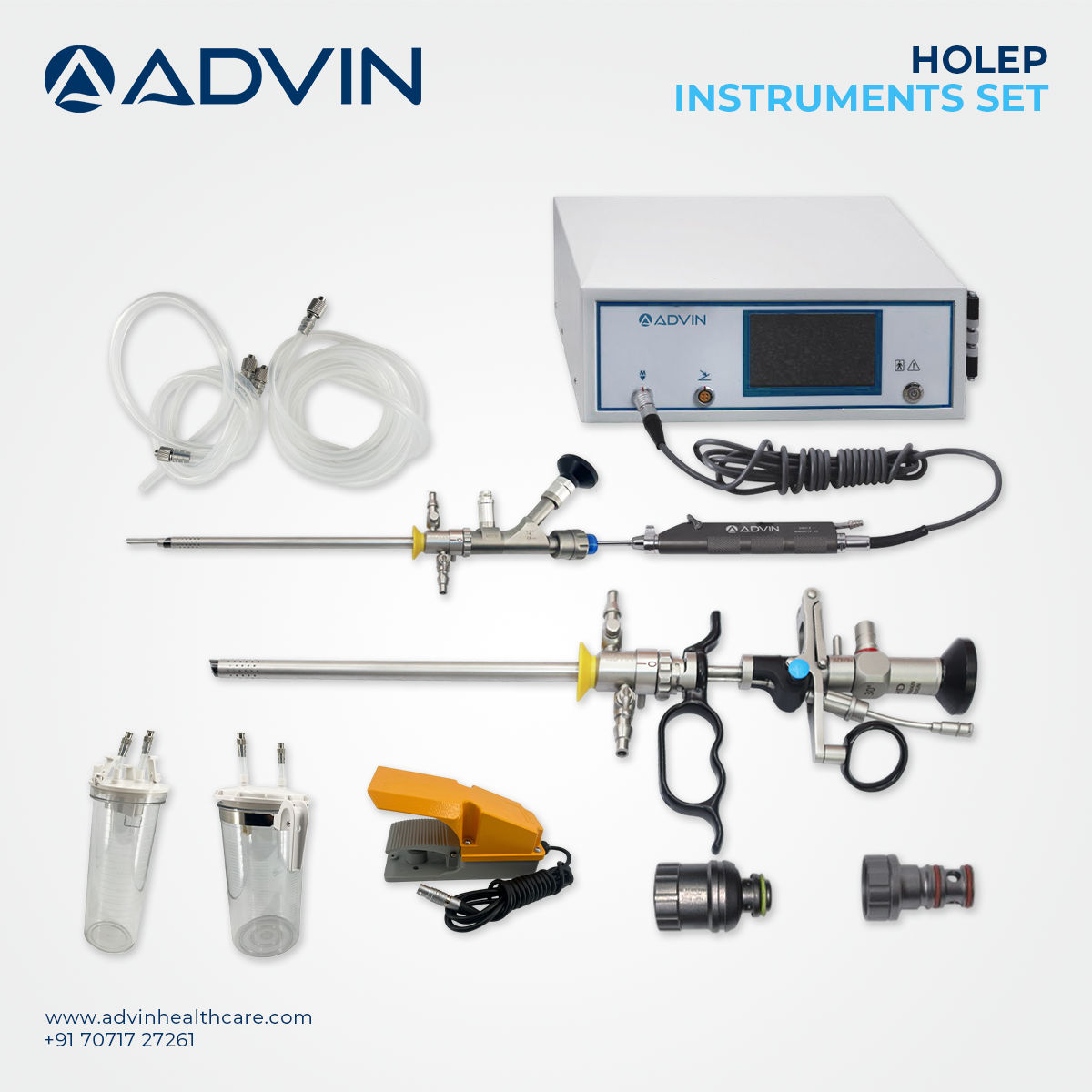 HoLEP Instruments Set