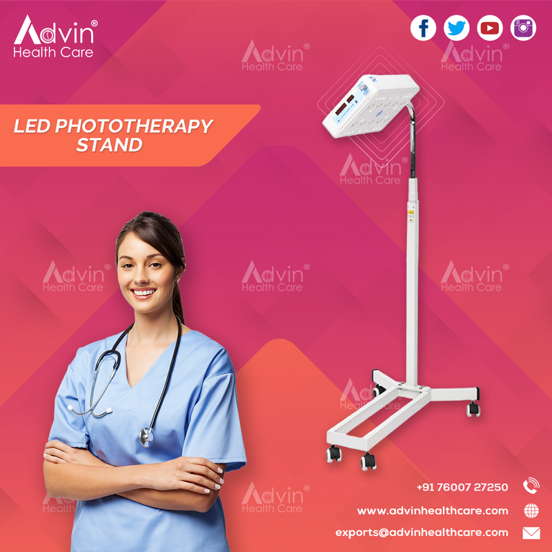 Led Phototherapy Stand