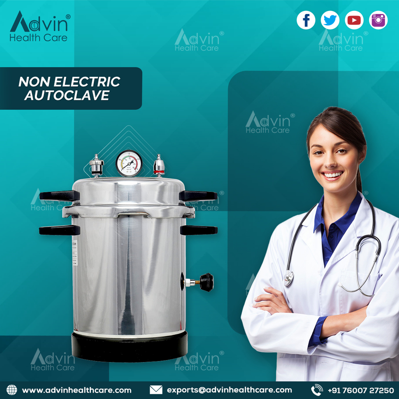 Non Electric Pressure Cooker Type Autoclaves