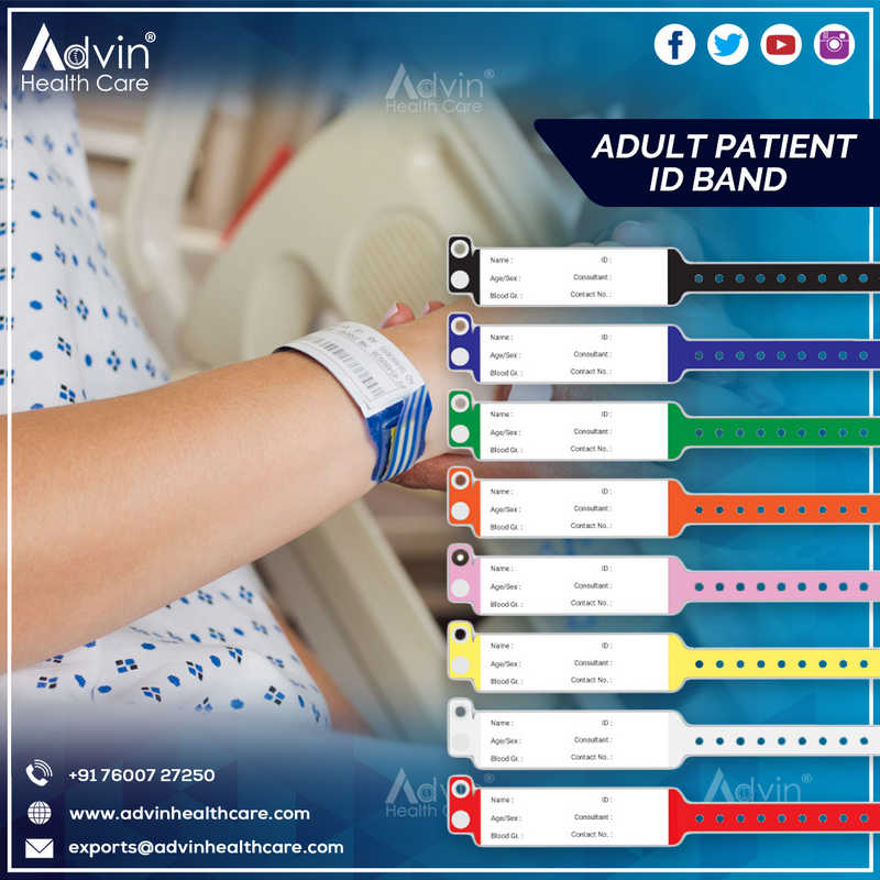 Adult Patient ID Band