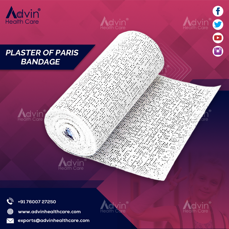 Plaster Of Paris Bandage / Orthopedic Bandage