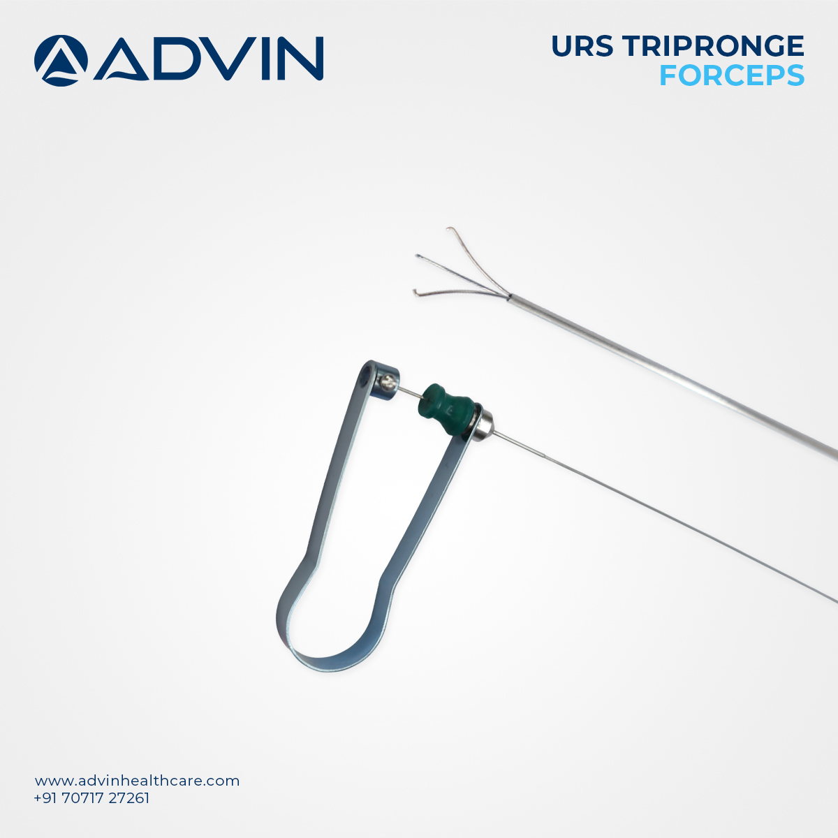 URS Tripronge Forceps