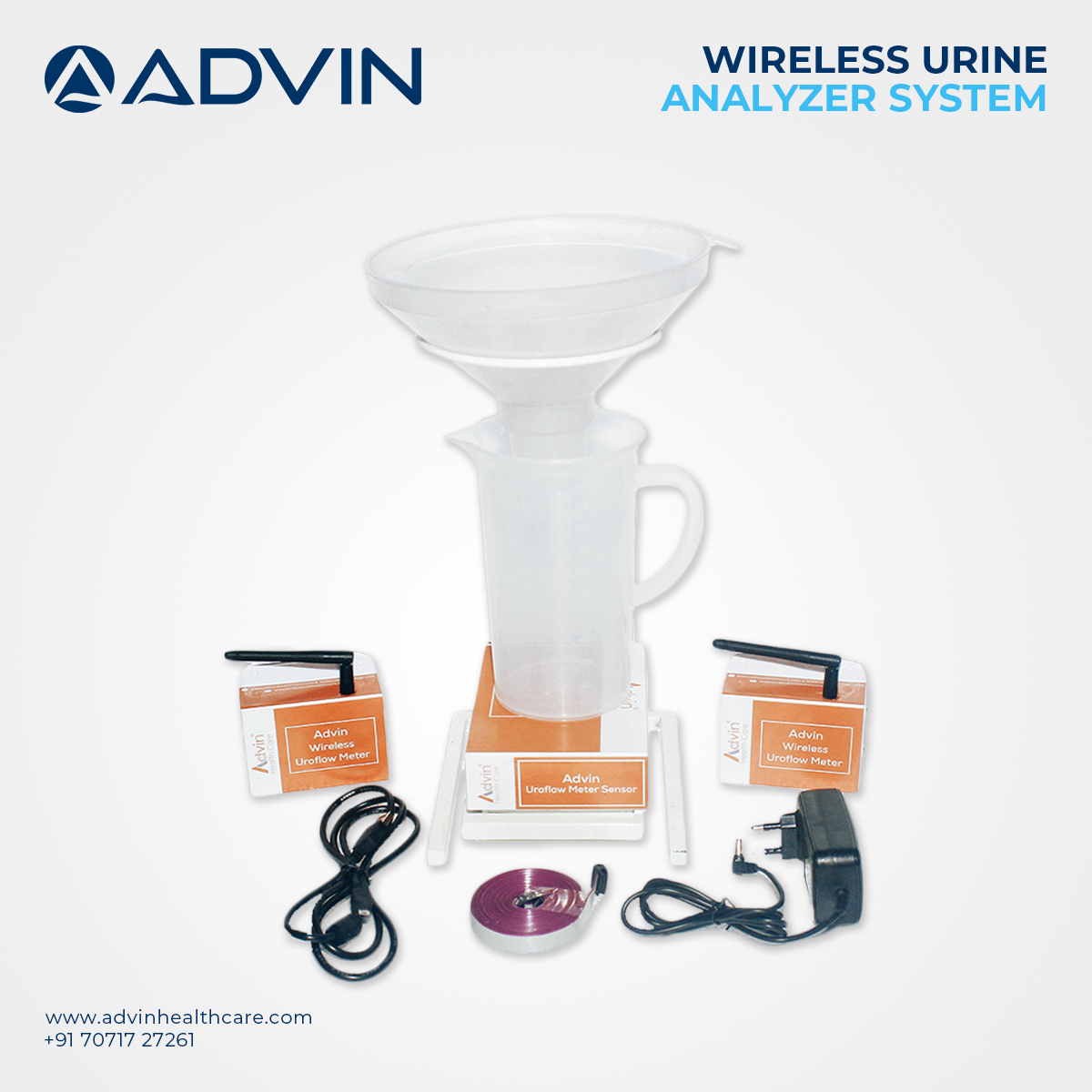 Advin Wireless Uroflowmetry System