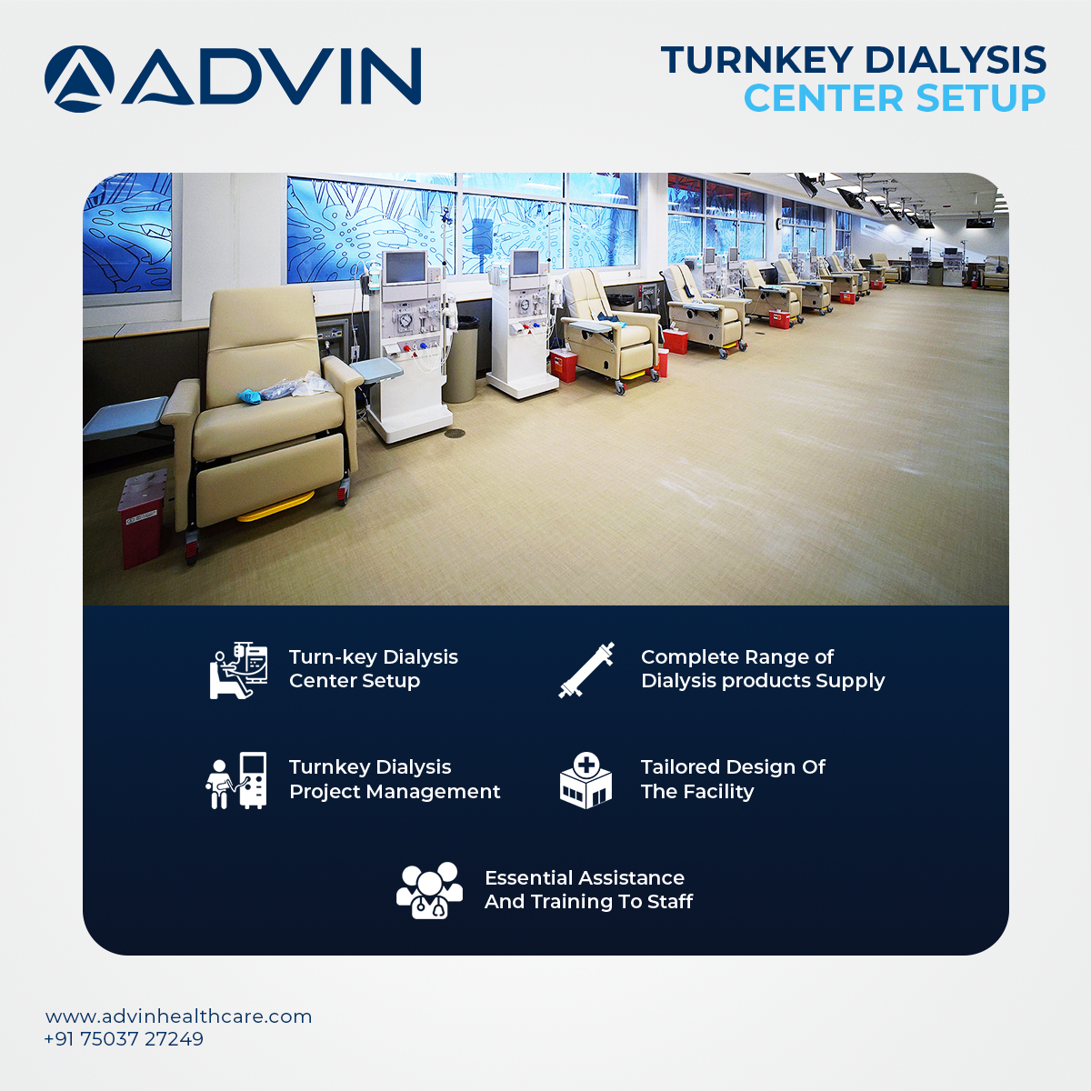Dialysis Center Setup