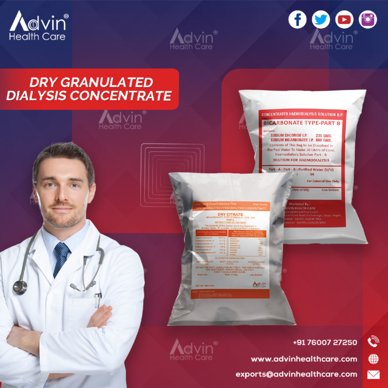 Dry Granulated Haemodialysis Concentrate