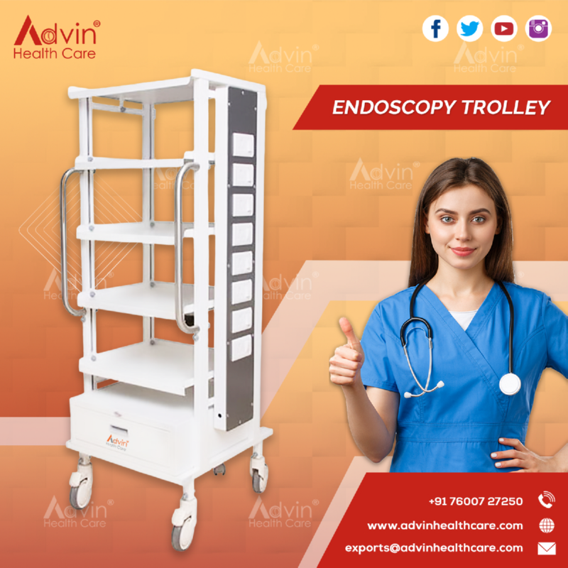 Endoscopy Trolley