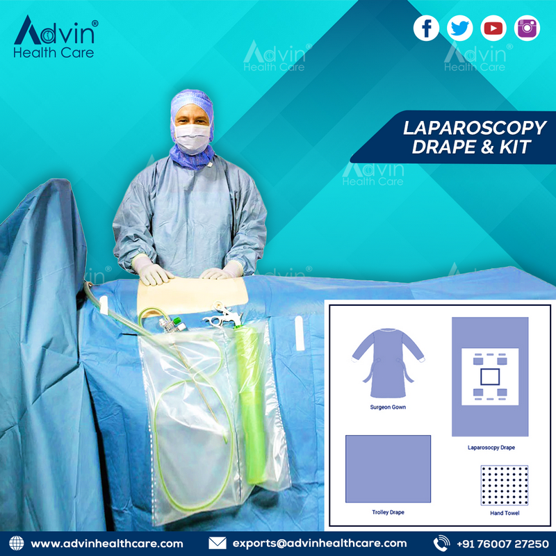 Laparoscopy Drape & Kit