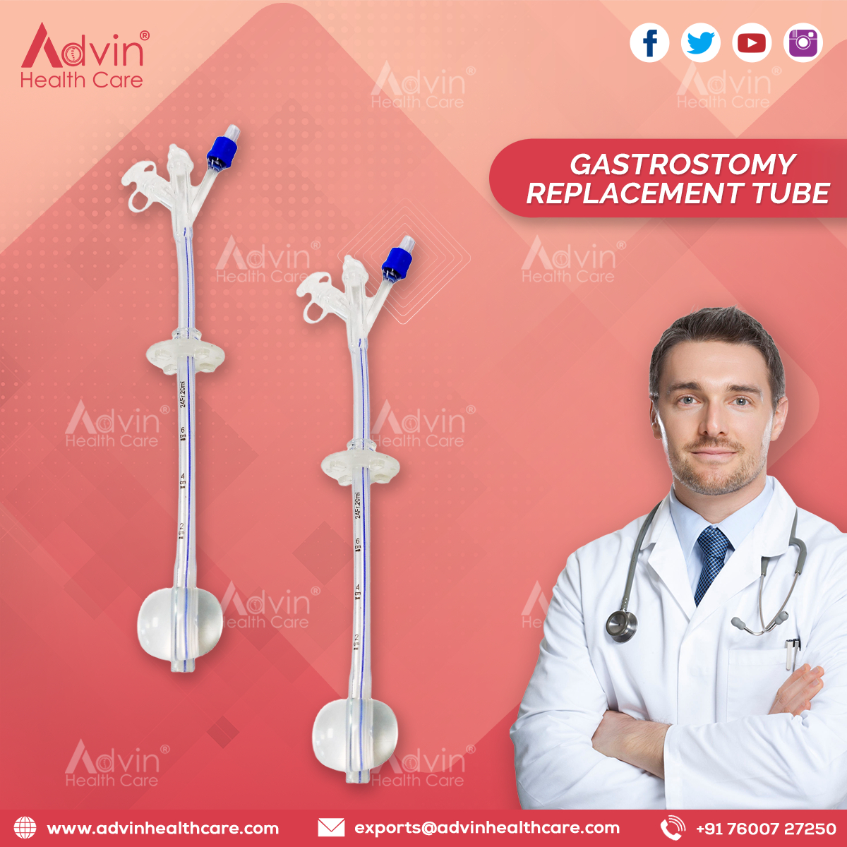 Gastrostomy Replacement Tube
