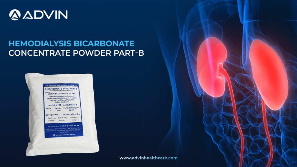 Hemodialysis Bicarbonate Concentrate Powder (Part B) – Reliable Dialysis Solution for Acid-Base Balance
