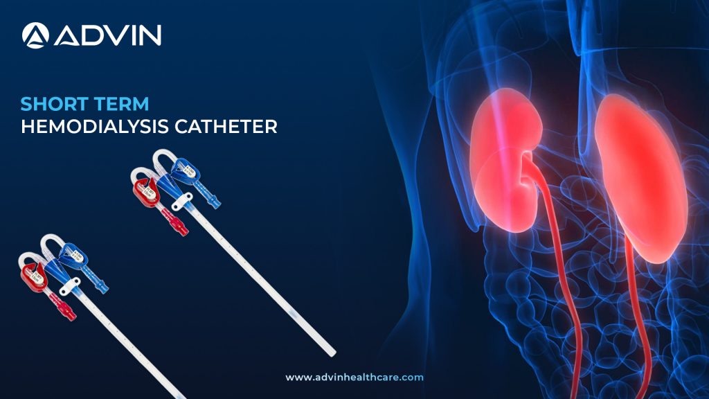 Short Term Hemodialysis Catheter for Temporary Dialysis Access
