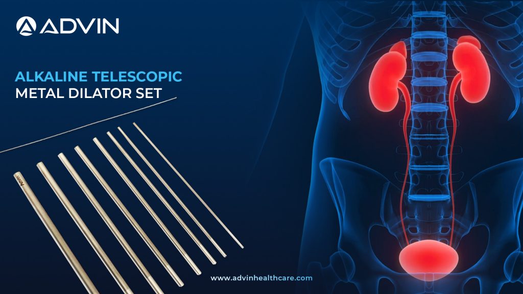 Alkaline Telescopic Dilator Set – Accurate and Controlled Tract Dilation