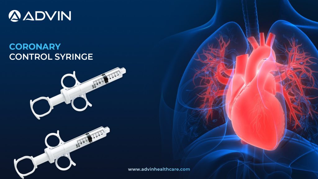 Coronary Control Syringe – High-Pressure Accuracy for Coronary Interventions