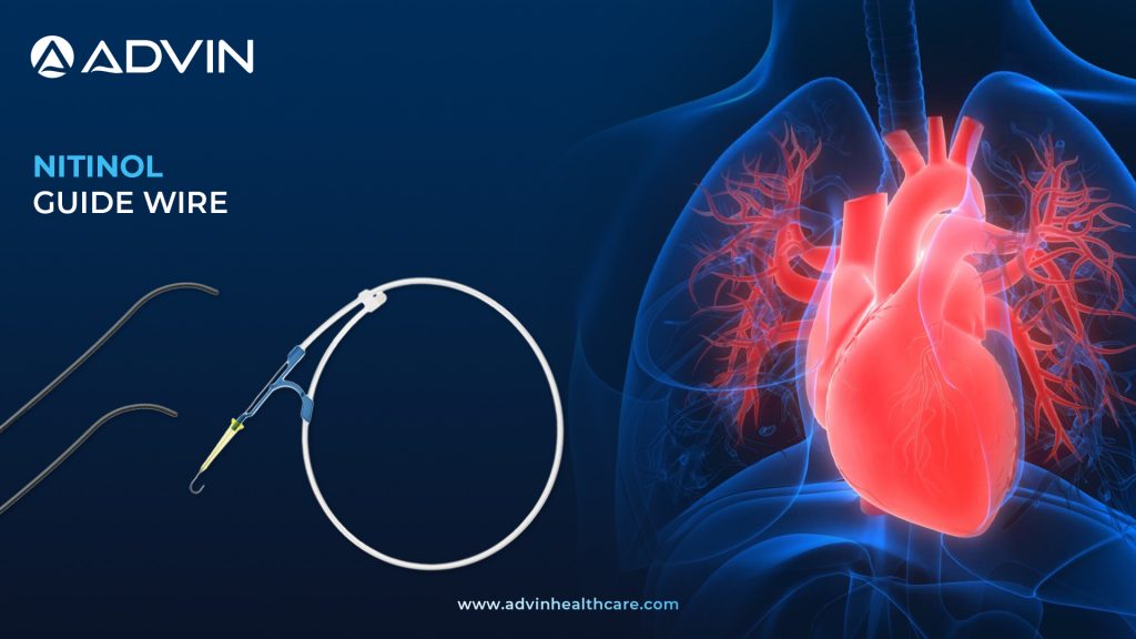 Nitinol Guide Wire – Superelastic Performance for Challenging Vascular Pathways.