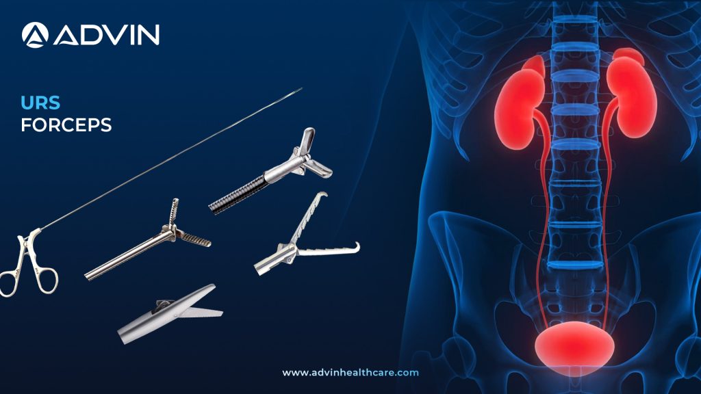 Endoscopic URS Forceps Set – Ergonomic Design with Flat, Alligator, and Multi-Prong Tips for Ureteroscopic Use