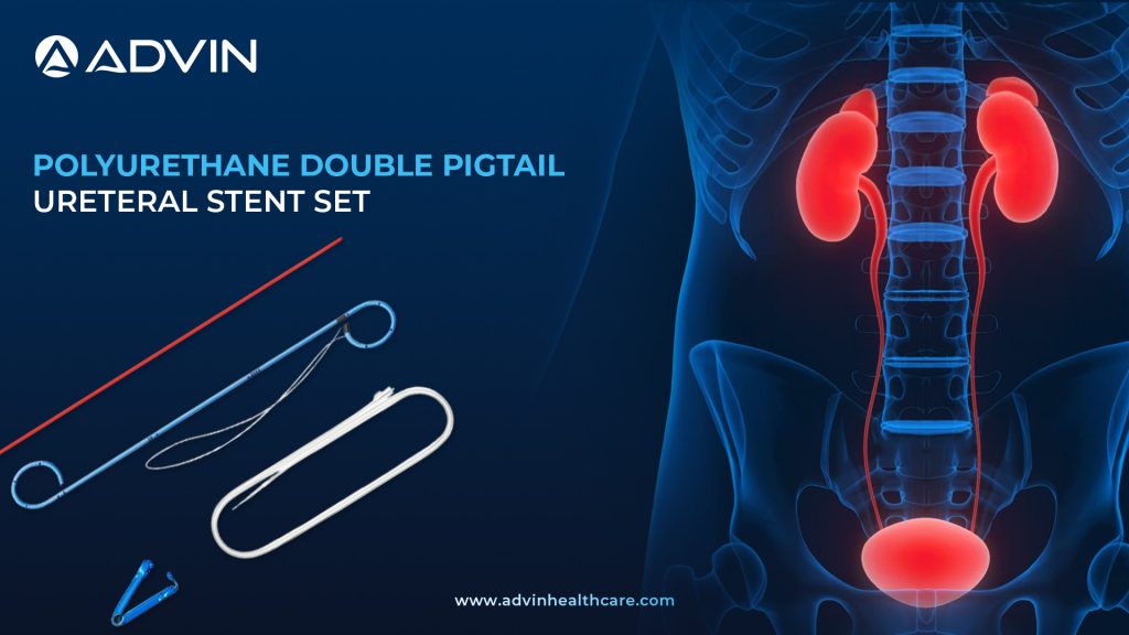 Polyurethane Double Pigtail Ureteral Stent Set – Reliable Ureteral Drainage with Flexibility
