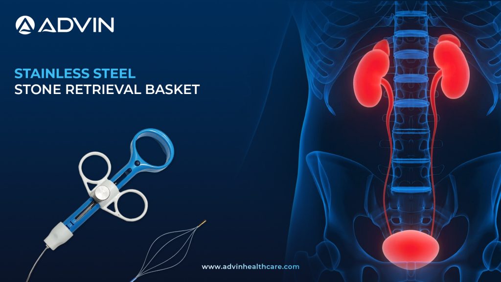 SS Stone Retrieval Basket – Durable Solution for Urological Stone Extraction
