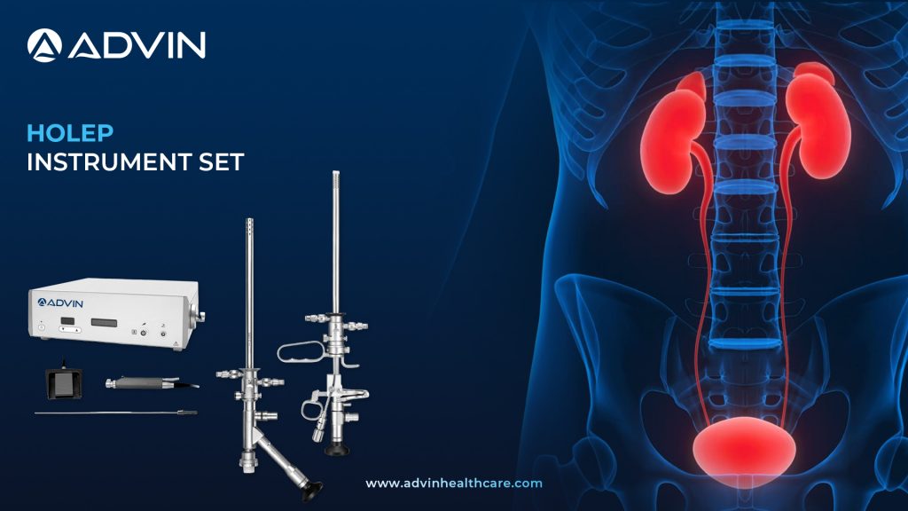 HoLEP Instrument Set – Advanced Tools for Holmium Laser Enucleation of Prostate
