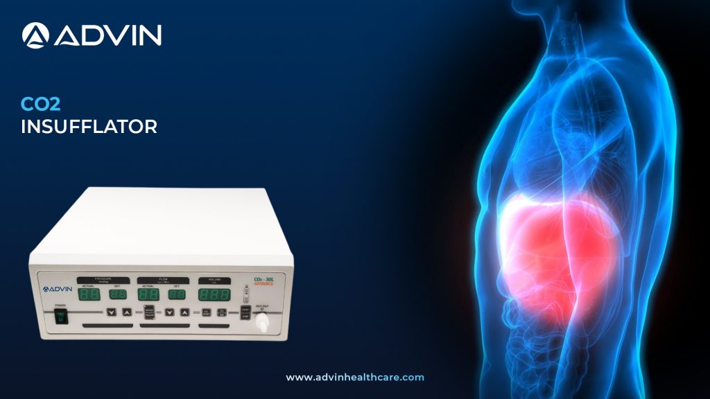 Advin CO₂+ Insufflator – Advanced Features for Safe and Efficient Pneumoperitoneum