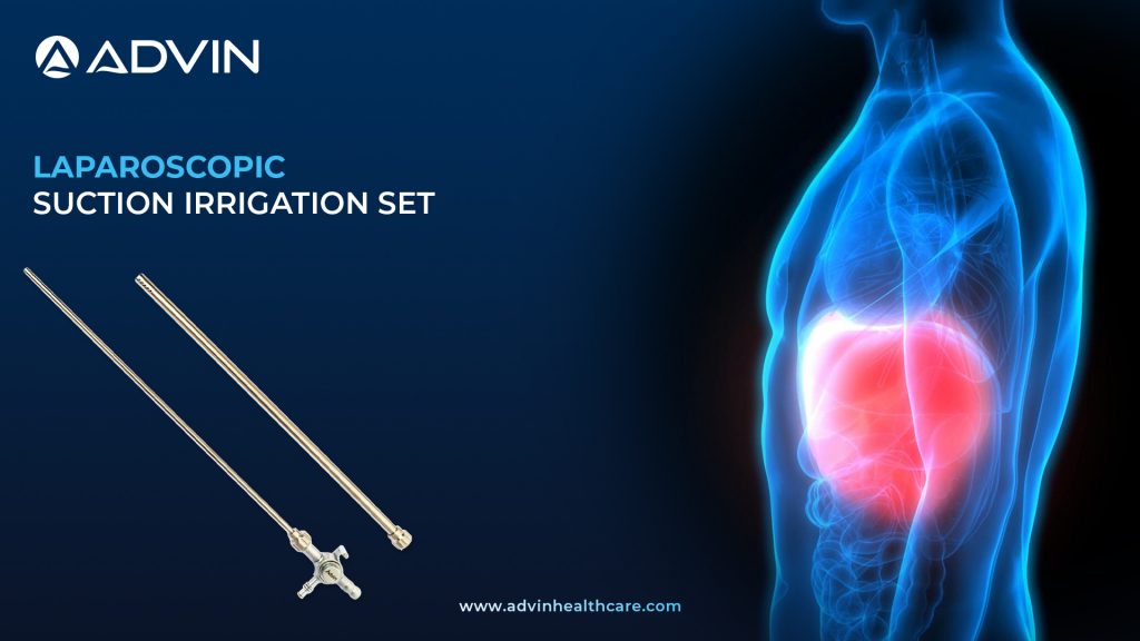 Laparoscopic Suction Irrigation Set – Complete Kit for Safe and Controlled Laparoscopic Operations
