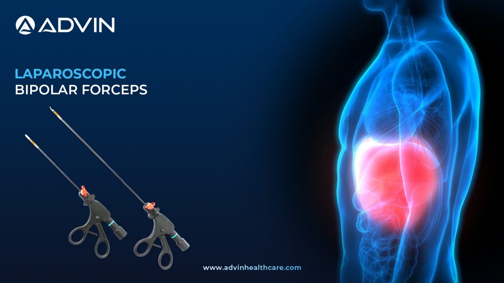 Laparoscopic Bipolar Forceps – Durable, Reusable & Sterile Surgical Instrument