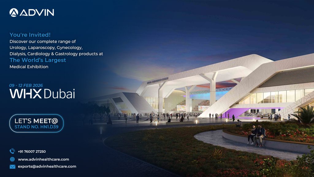 Advin Health Care to Exhibit at WHX Dubai 2026 – Unveiling Our Full Medical Portfolio