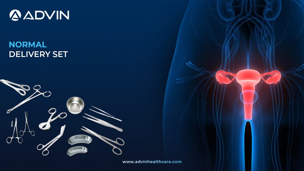 Normal Delivery Set – Essential Obstetric Instruments for Controlled and Comfortable Delivery