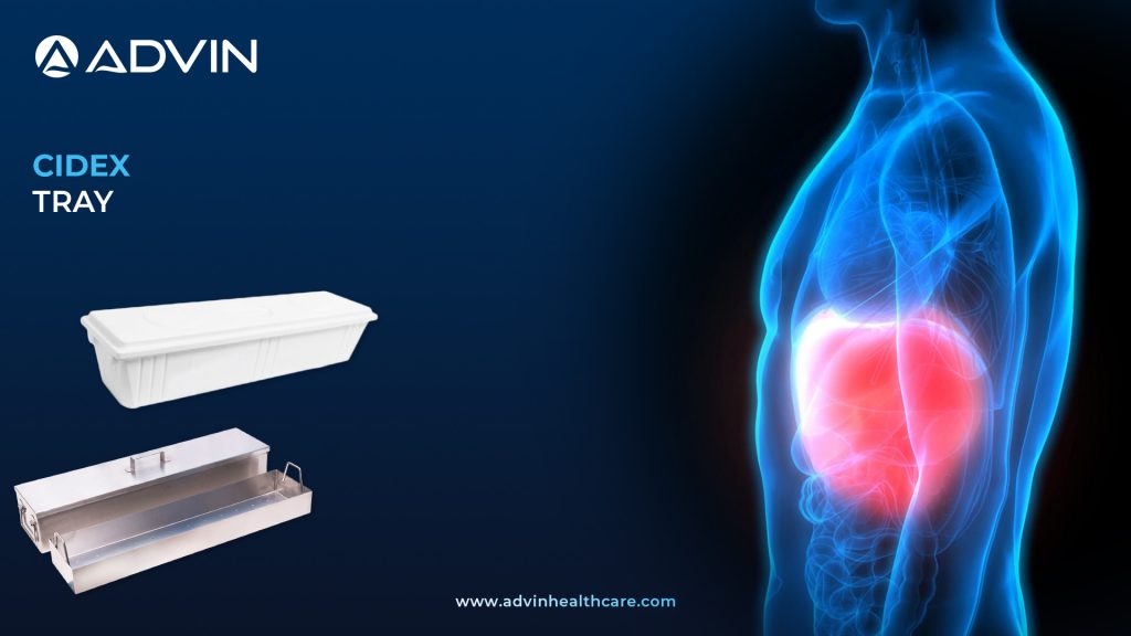 Cidex Tray – High-Quality Sterilization Tray for Medical and Surgical Instruments