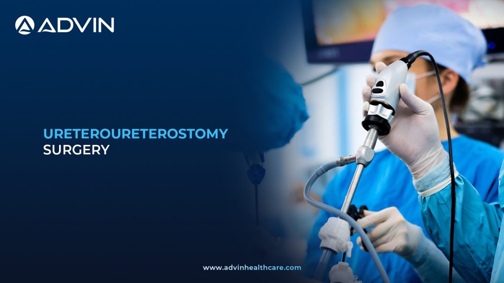 Ureteroureterostomy Surgery – Advanced Surgical Technique for Accurate Ureter-to-Ureter Repair.