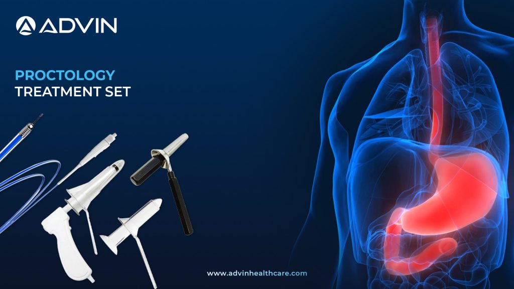 Proctology Treatment Set – Essential Instruments for Modern Hemorrhoid Management