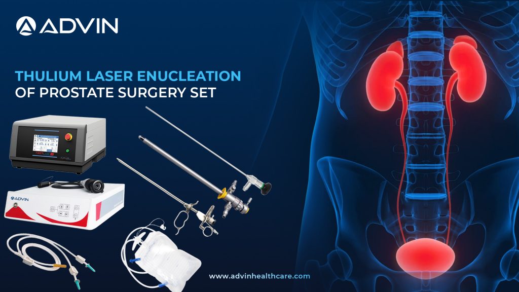 Thulium Laser Enucleation of Prostate Surgery Set – Complete Solution for Precision Laser Prostate Enucleation