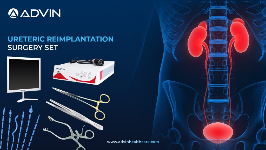 Ureteric Reimplantation Surgery Set – Surgical Solution for Ureteral Reimplantation Technique