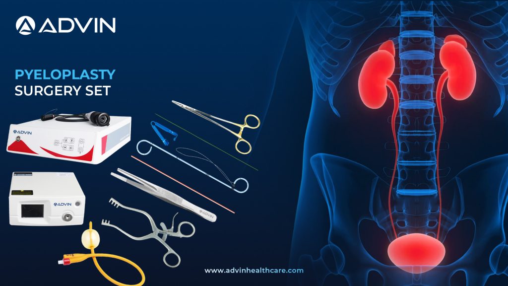 Pyeloplasty Surgery Set – Complete Urology Kit for UPJ Obstruction Treatment Procedures