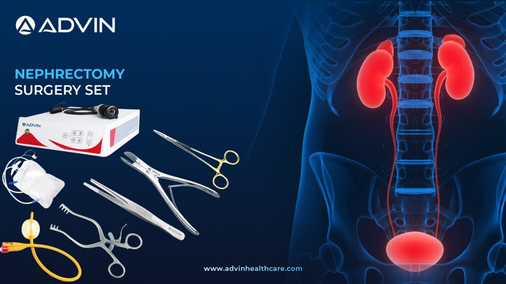 Nephrectomy Surgery Set: Complete Surgical Solution for Kidney Removal Procedures