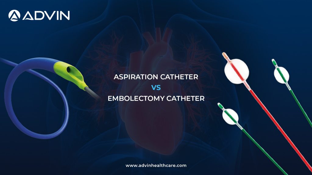 Aspiration Catheter vs Embolectomy Catheter – Understanding Their Role in Clot Removal