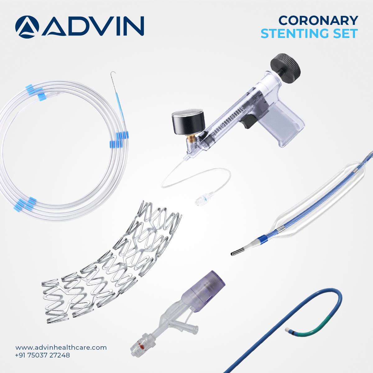 Coronary Stenting Set
