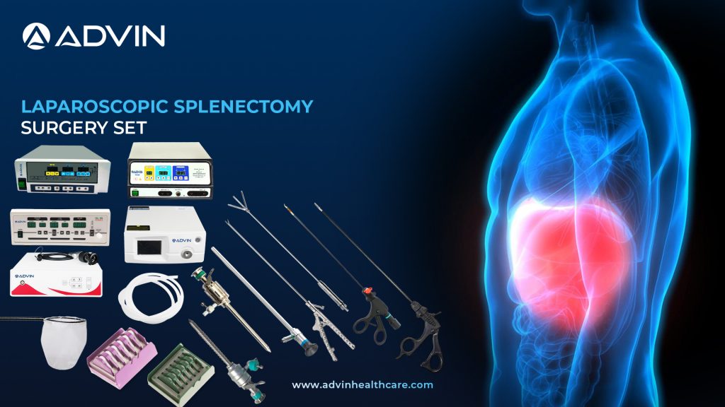 Laparoscopic Splenectomy Set – Complete Solution for Minimally Invasive Spleen Removal Surgery