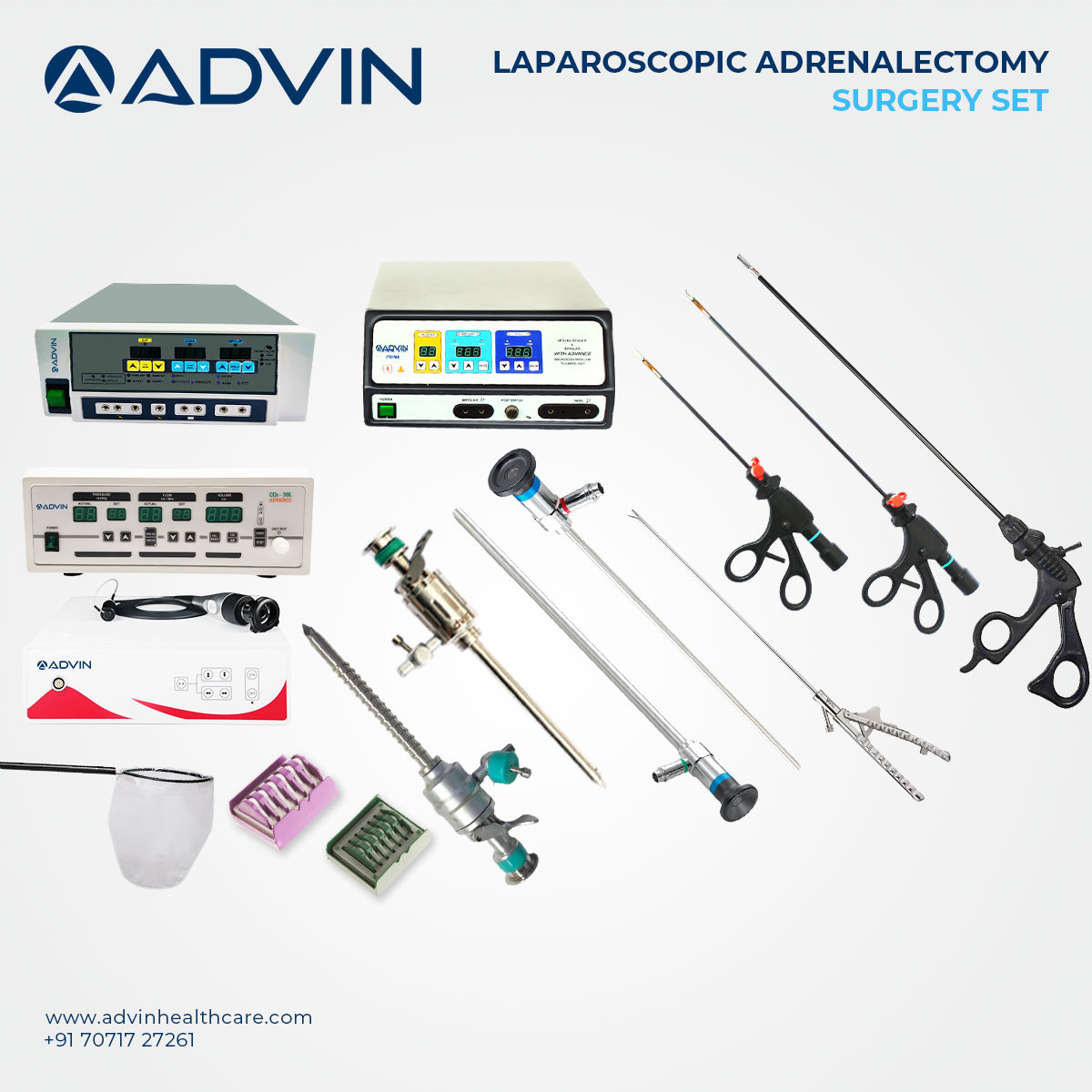 Laparoscopic Adrenalectomy Set