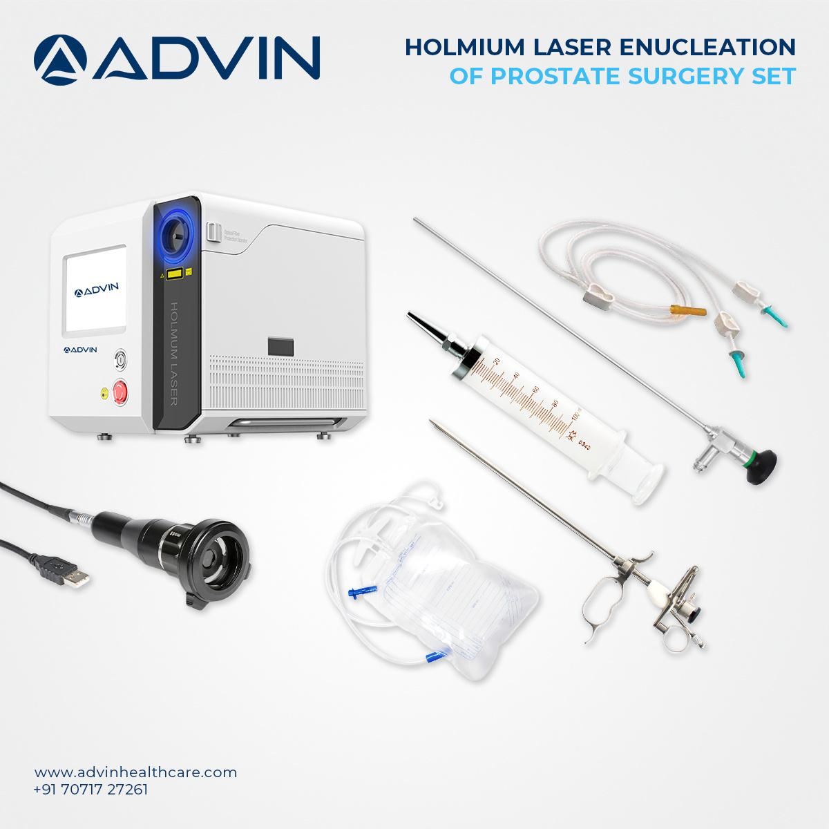 Holmium Laser Enucleation of Prostate Set