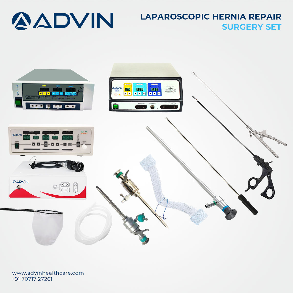 Laparoscopic Hernia Repair Set